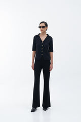 Acma Shirt Top | Black