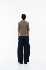 Acma Shirt Top | Taupe