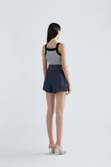 Agatha Shorts | Denim Blue