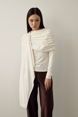 MMEHUILLET FOR DUMA - Anae Top | White