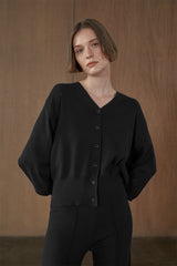 Ansel Cardigan Black