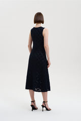 Aster Dress Navy
