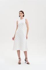 Aster Dress White