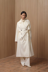 Bagate Coat | Offwhite
