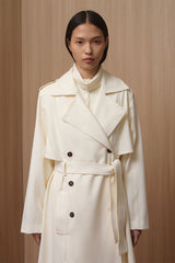Bagate Coat | Offwhite