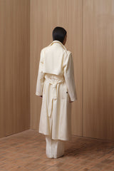 Bagate Coat | Offwhite
