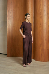 MMEHUILLET FOR DUMA - Brisa Set | Dark Brown