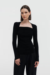 Bronte Top Black