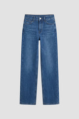 Carly Denim Pants | Medium Blue