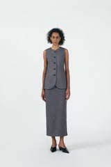 Carolina Vest Grey