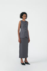 Carolina Vest Grey