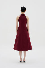 Chi Dress | Maroon