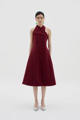Chi Dress | Maroon