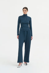 Crave Pants | Teal Blue