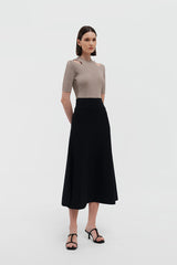Cannolo Skirt Black