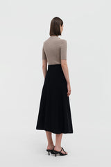 Cannolo Skirt Black