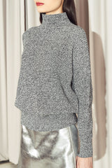 Carli Knit Sweater Grey