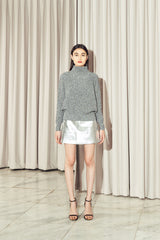 Carli Knit Sweater Grey