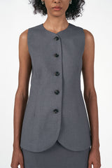 Carolina Vest Grey