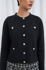 Chena Cardigan | Black