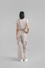 Cho Cargo Pants Taupe