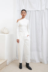 Crimson Pants | White