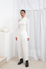 Crimson Pants | White