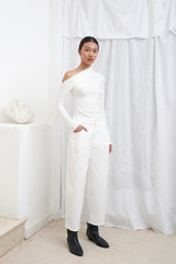 Crimson Pants | White