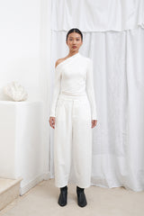 Crimson Pants | White