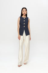 Denise Vest | Denim Blue