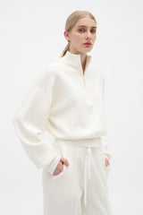 Dayton Sweater | White