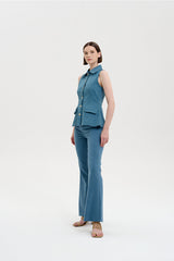 Danica Top Denim Blue | BACK IN STOCK