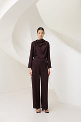 Dionne Pants | Mahogany
