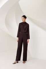 Dionne Pants | Mahogany
