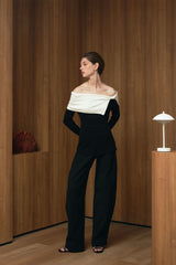 Edna Top | Black Multi