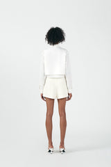 Errie Shirt Vest Tencel White