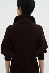 Emme Sweater | Maroon