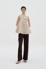 Fengrui Top | Beige