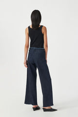 Fray Pants | Dark Denim