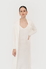 Faye Knit Outer White
