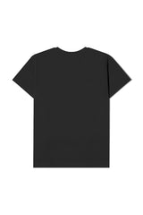 FIONA | Regular Fit Crew Neck T-shirt in Black