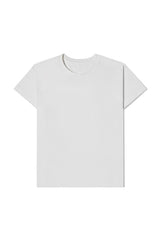 FIONA | Regular Fit Crew Neck T-shirt in White