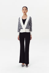 Gaze Cardigan | White Multi