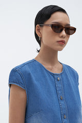 Giara Top | Light Denim