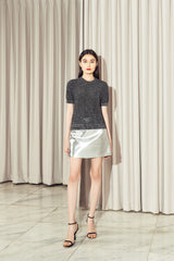 Galvan Sparkly Top Black