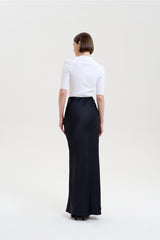 Garnet Maxi Skirt Navy