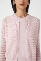 Hana Cardigan | Soft Pink