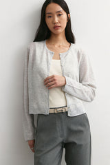 Huna Cardigan | Grey