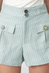 MMEHUILLET FOR DUMA - Haru Shorts | Green