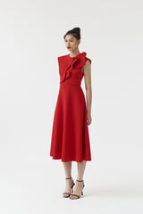 Hua Dress Red